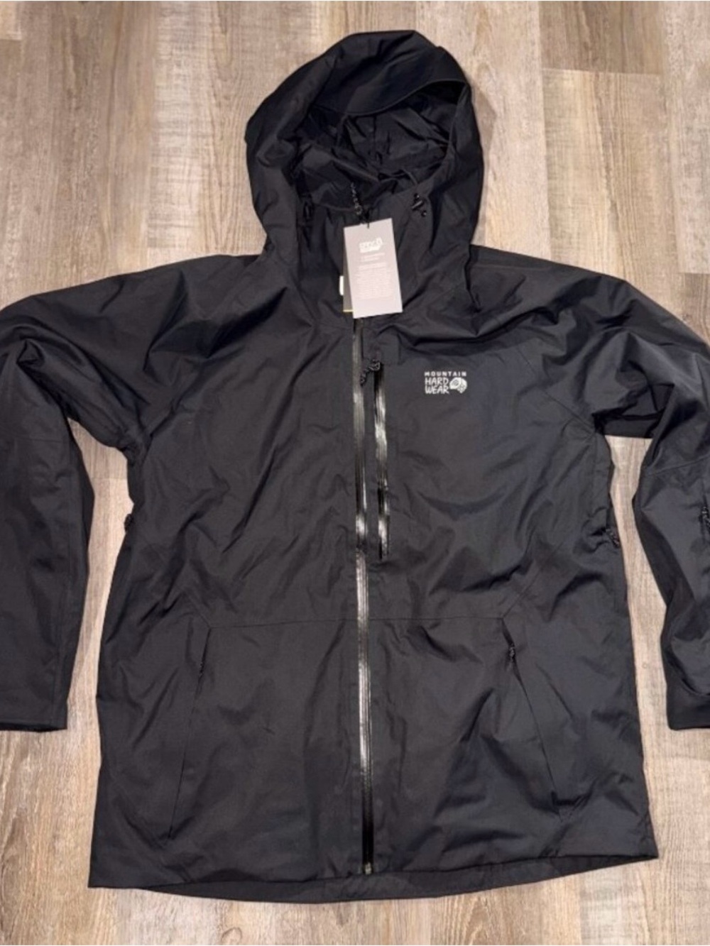 Mountain Hardwear FireFall/2 Insulated Ski Jacket Men’s Small Black NWT